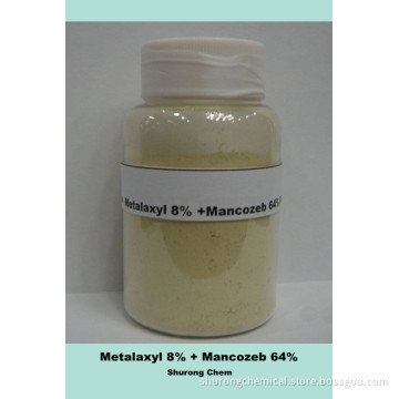 Best Fungicide Metalaxyl 8% + Mancozeb 64% Wp